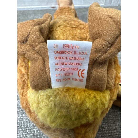 Ty Beanie Babies Beak Stuffed Plush Animal 1998 Retired Collectible - Picture 6 of 9